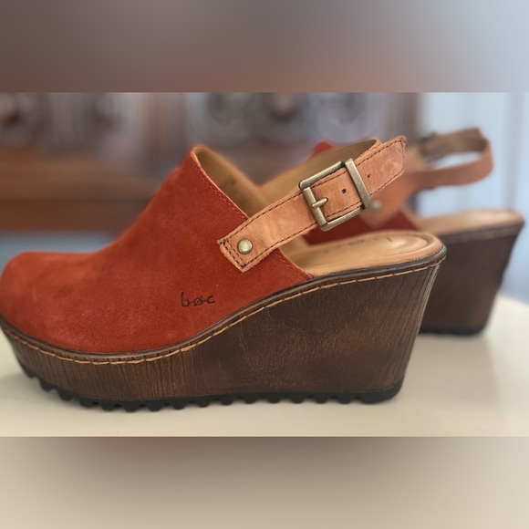 b.o.c. Shoes - Size 7.5 B.O.C. Clogs, burnt orange.